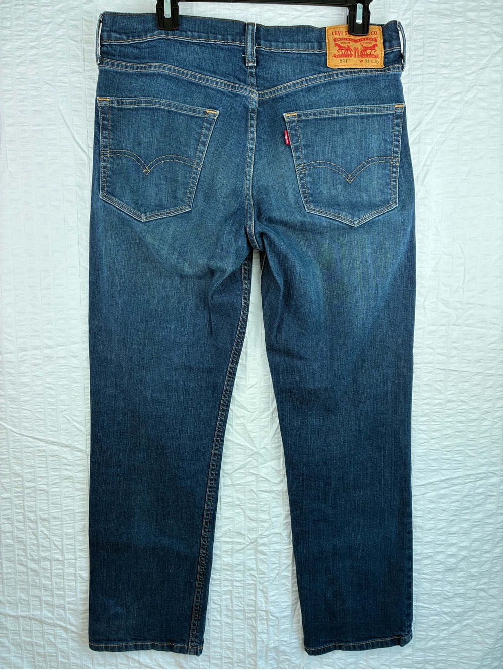 Levi's 541 Athletic Fit Jeans Men's 31x30 Medium Wash Stretch Denim - Picture 3 of 5
